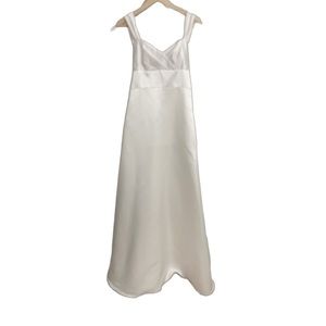 Watters & Watters Women’s formal White Dress Wedding Graduation Size 6
